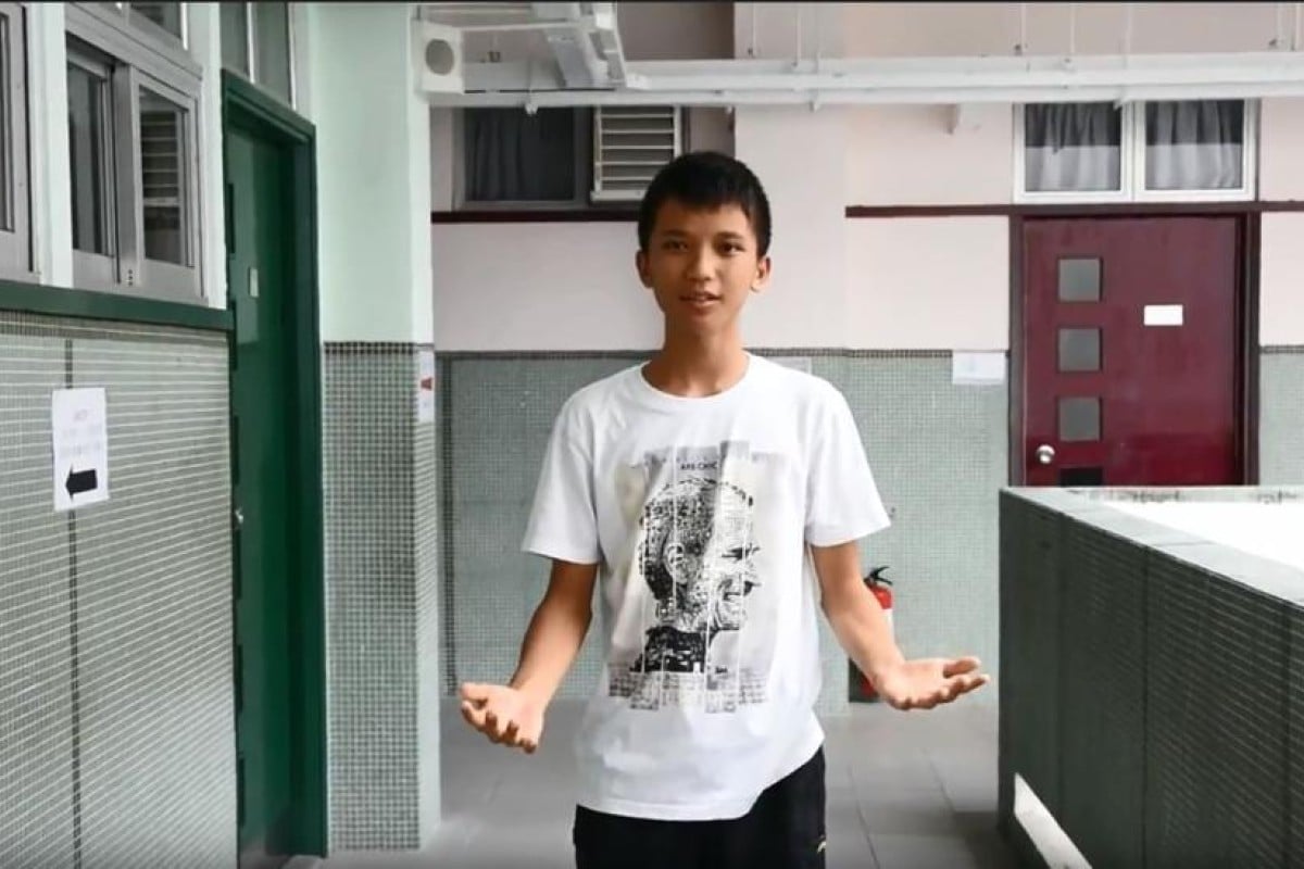 Chi-wah's video shows the two sides of his character