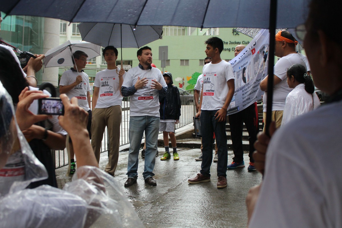 Spirits were high among the participants of Walk4Migrants despite the rain and thunderstorm warning.