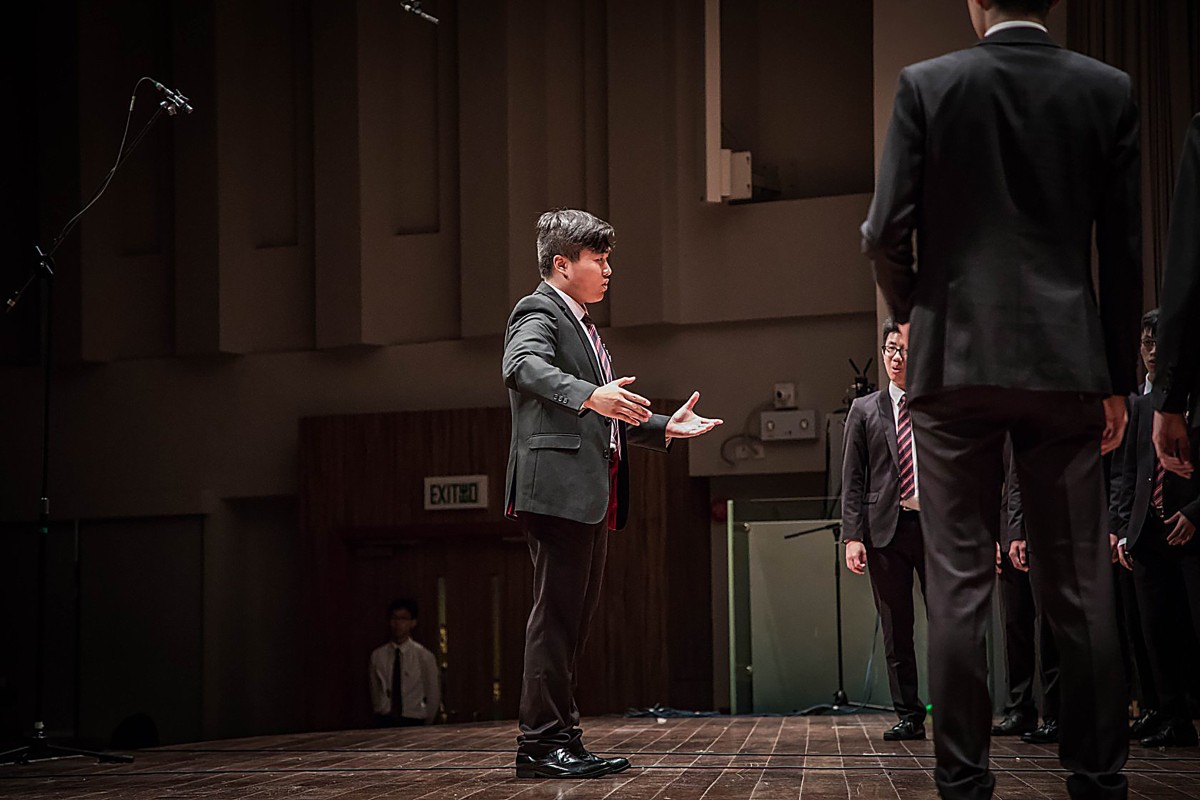 Diocesan Boys’ School student Wallace strives to be a good leader to the rest of his choir, helping to interpret new pieces of music and ensuring that no member ever gets left behind.