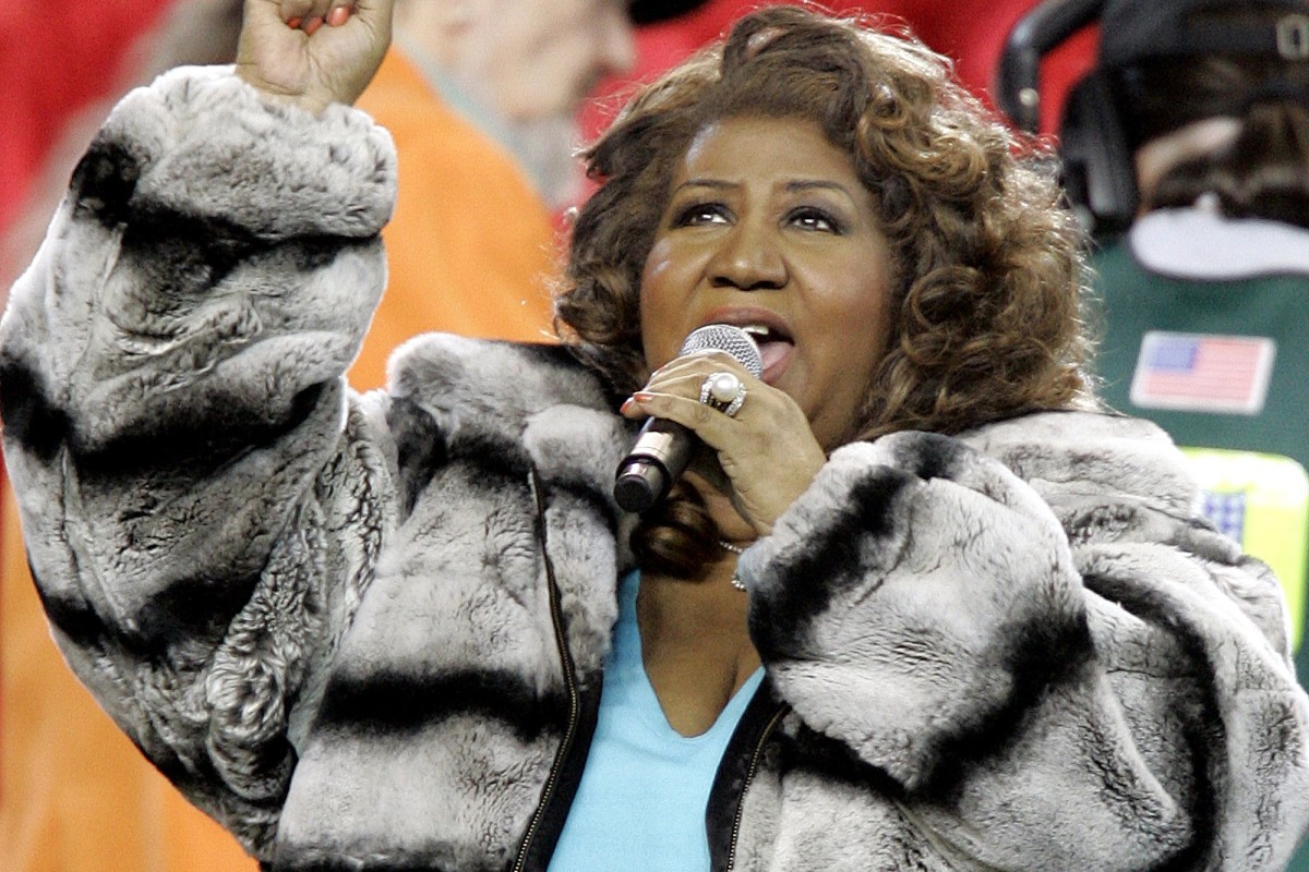 Singer Aretha Franklin died aged 76.