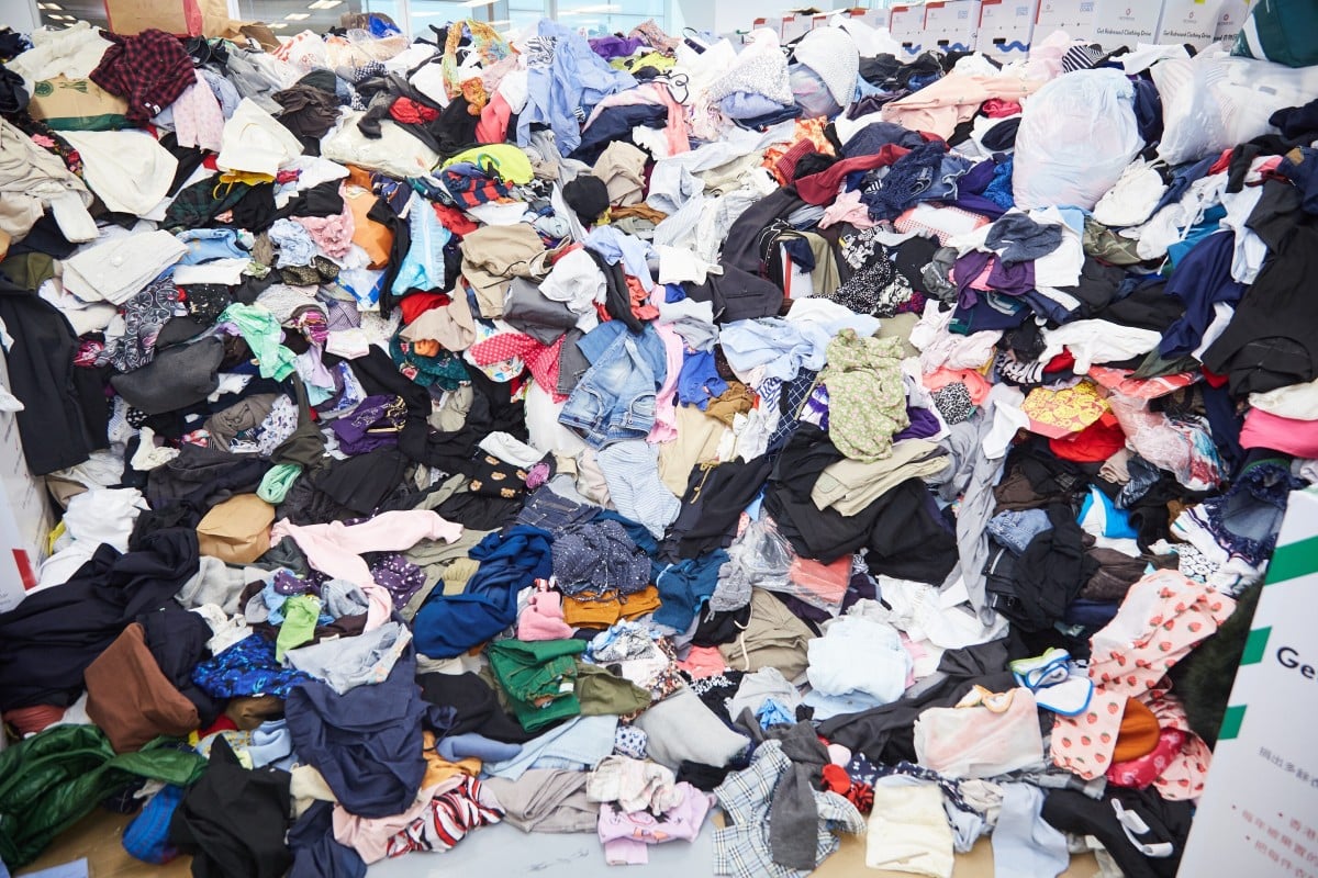 Redress collected 15.4 tonnes of clothes in October and will donate, sell or recycle them.