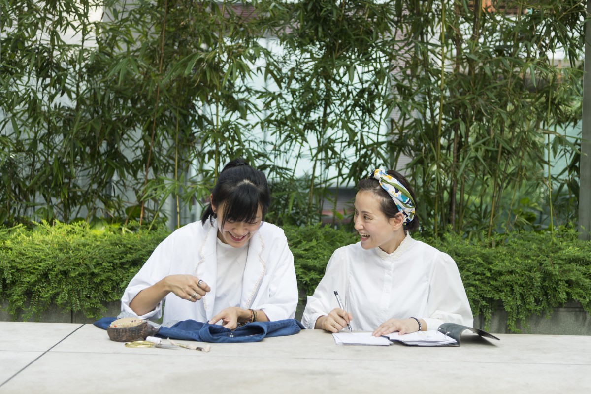 Kay Wong (left) is now working at Fashion Clinic with her partner Toby Lam.