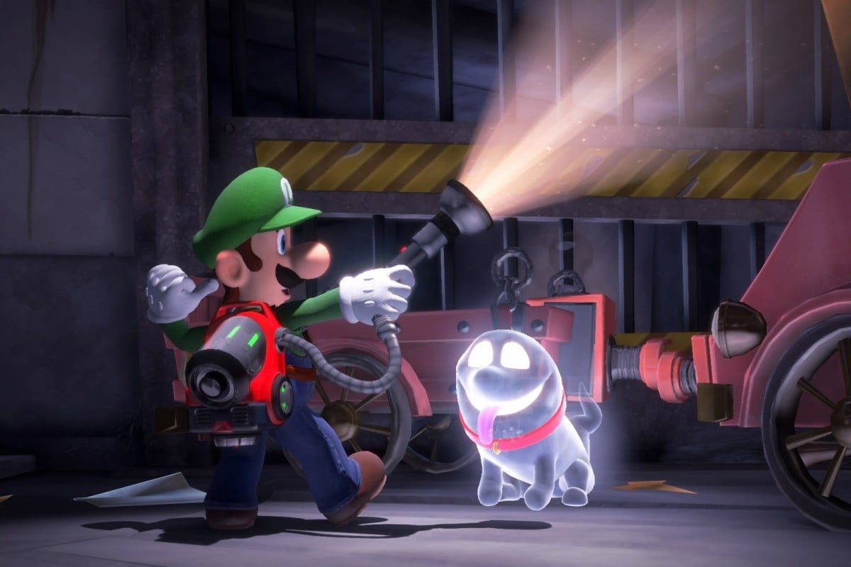 Nintendo Switch - Luigi's Mansion 3 - Mario - The Models Resource