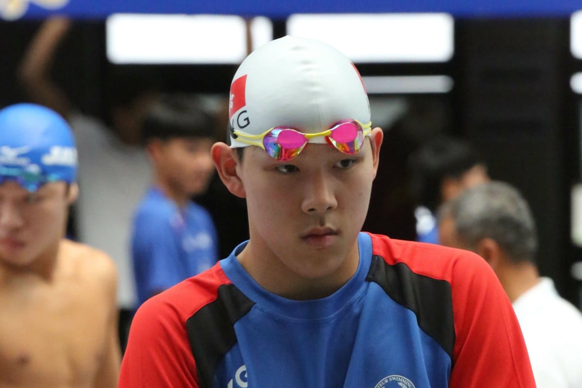 Jonathan Liao Xian-hao, age 16 and a student at German Swiss International School has broken Hong Kong records in swimming.