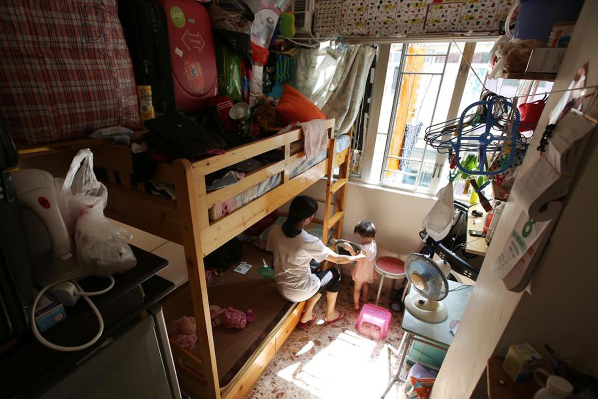 It costs a lot of money to live in cramped spaces.