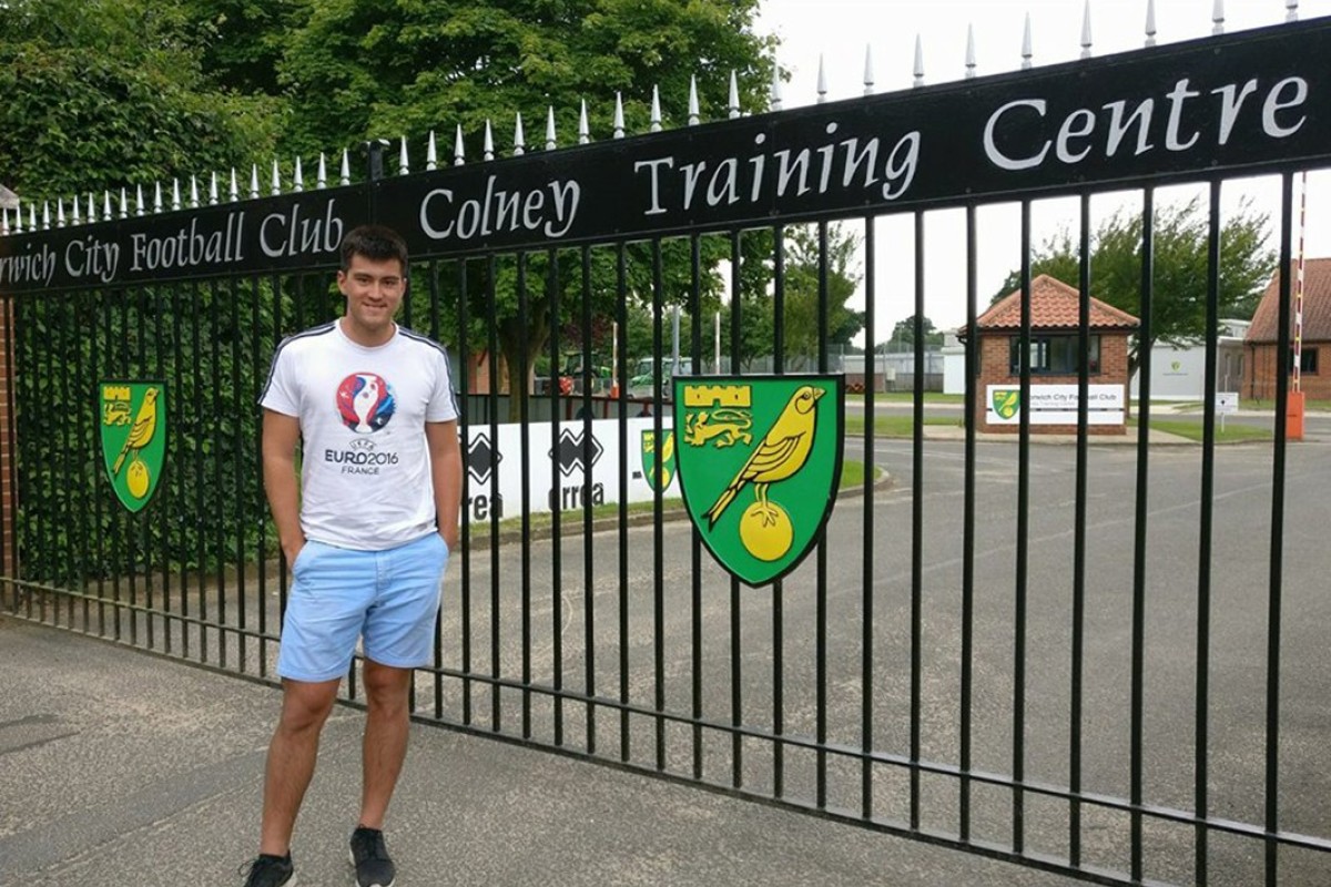 norwich city training top