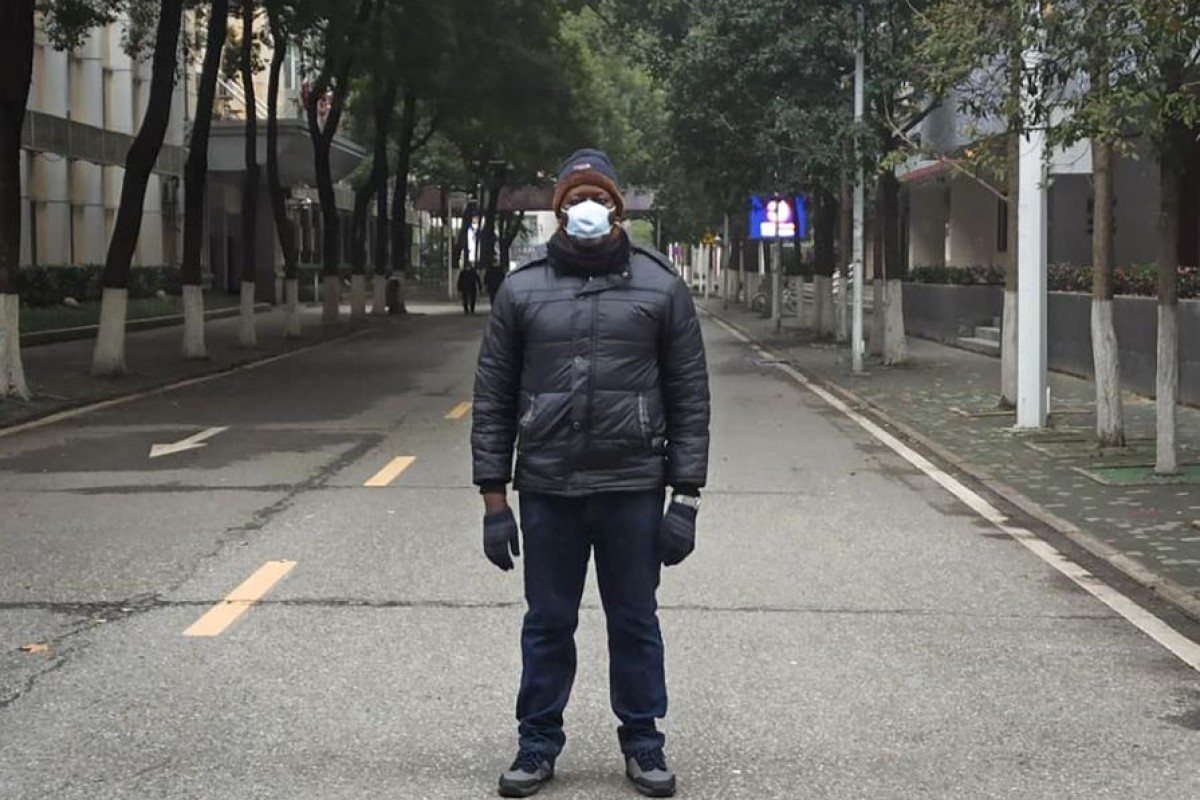 Dr. Khamis Hassan Bakari of Tanzania is among the 4,000 Africans in Wuhan and has been sending updates on social media about the outbreak to the more than 400 other Tanzanian students in the city.