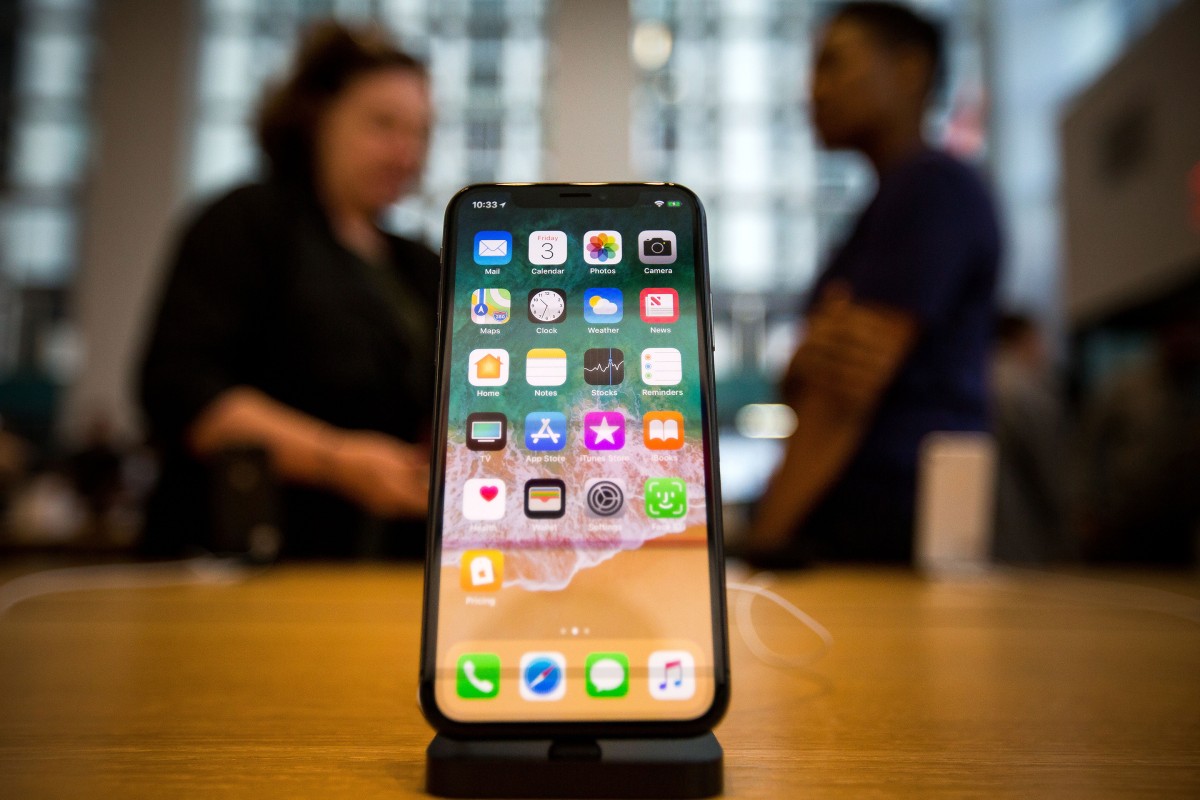 The iPhone X costs more than HK$8,500.
