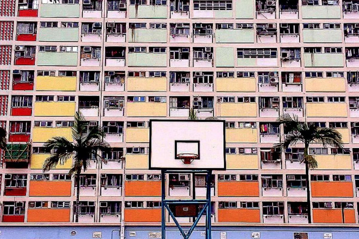 Choi Hung Estate is, indeed, colourful as a rainbow.