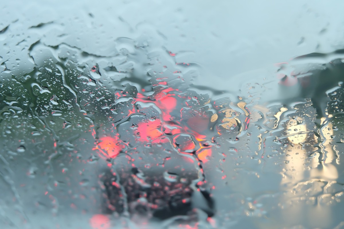 Is there anything worse than sitting in traffic that isn't moving...in the rain??