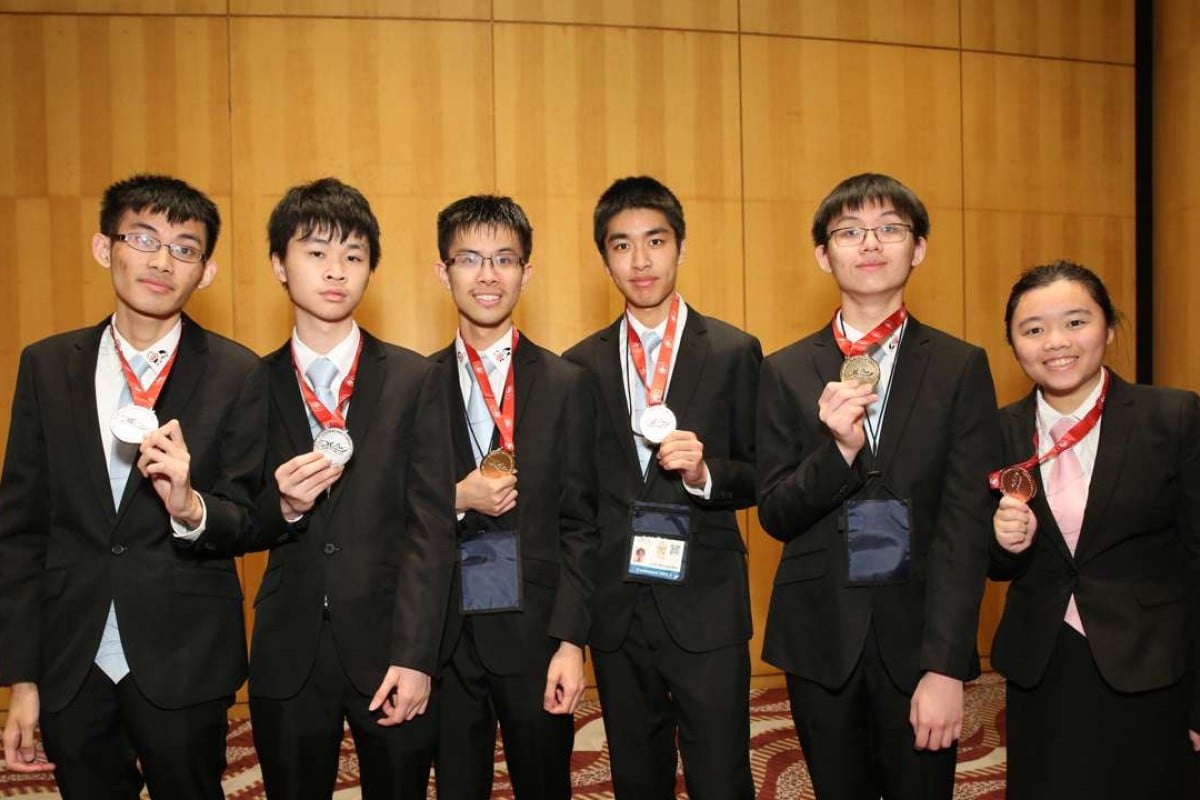 The Hong Kong team (from left) William Cheung, Arvin Leung, Harry Yu, John Michael Wu, Samuel Lee, and Mandy Kwok.