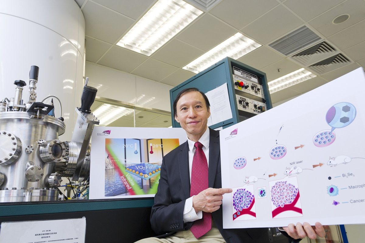 Professor Paul Chu's findings may lead to a new way of treating cancer.