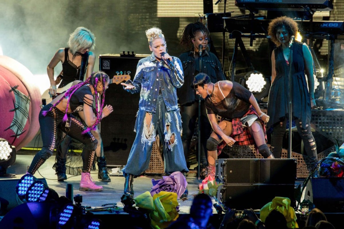 Pink is back with an emotional, diverse, and political album.