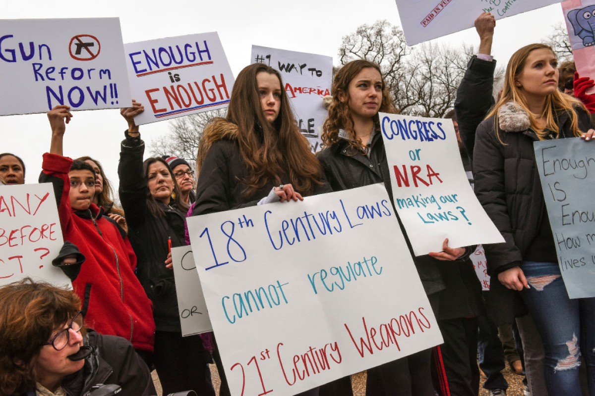 Students across America are calling out for tighter gun controls.