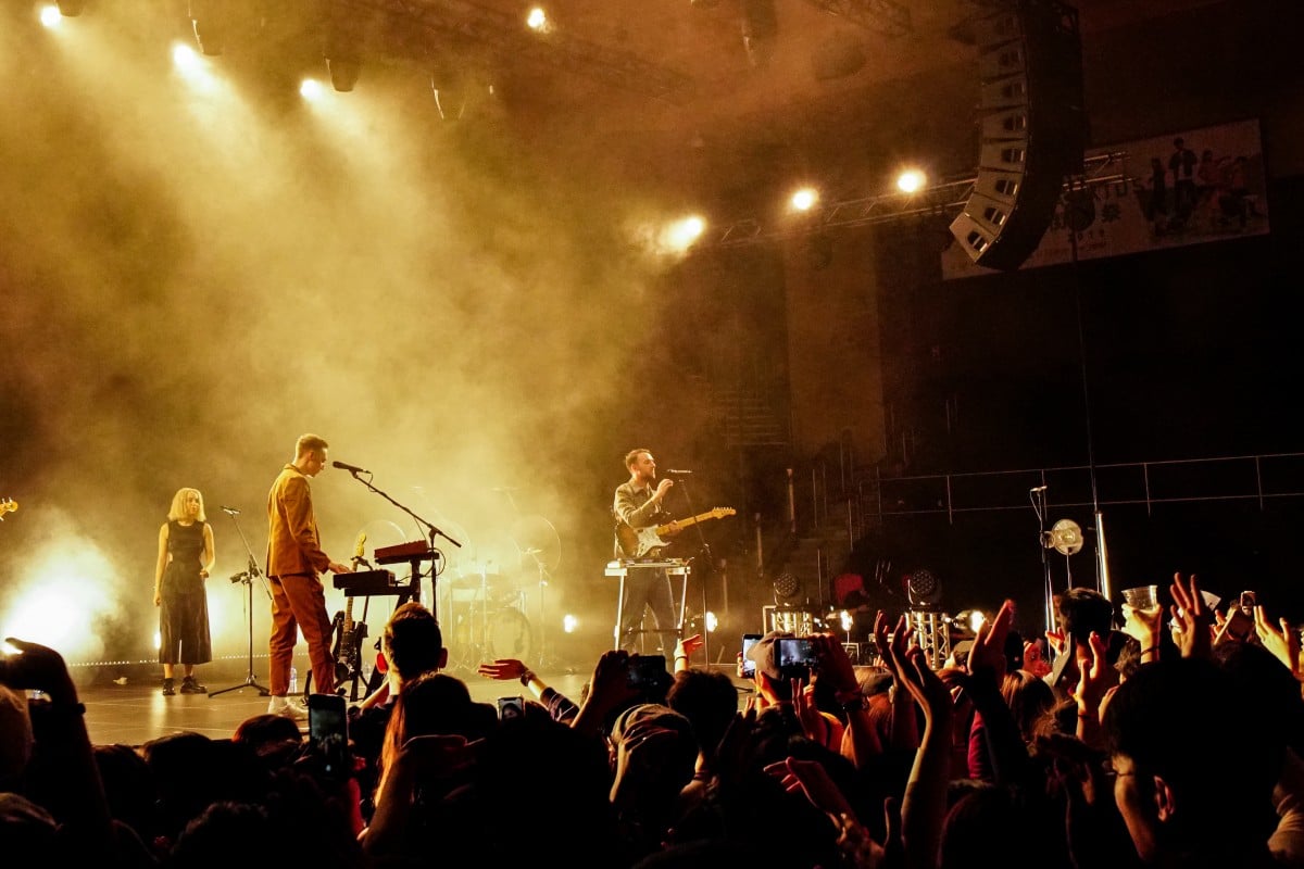 The duo lit up the McPherson Stadium with a spellbinding set of soul-infused, electropop tunes.