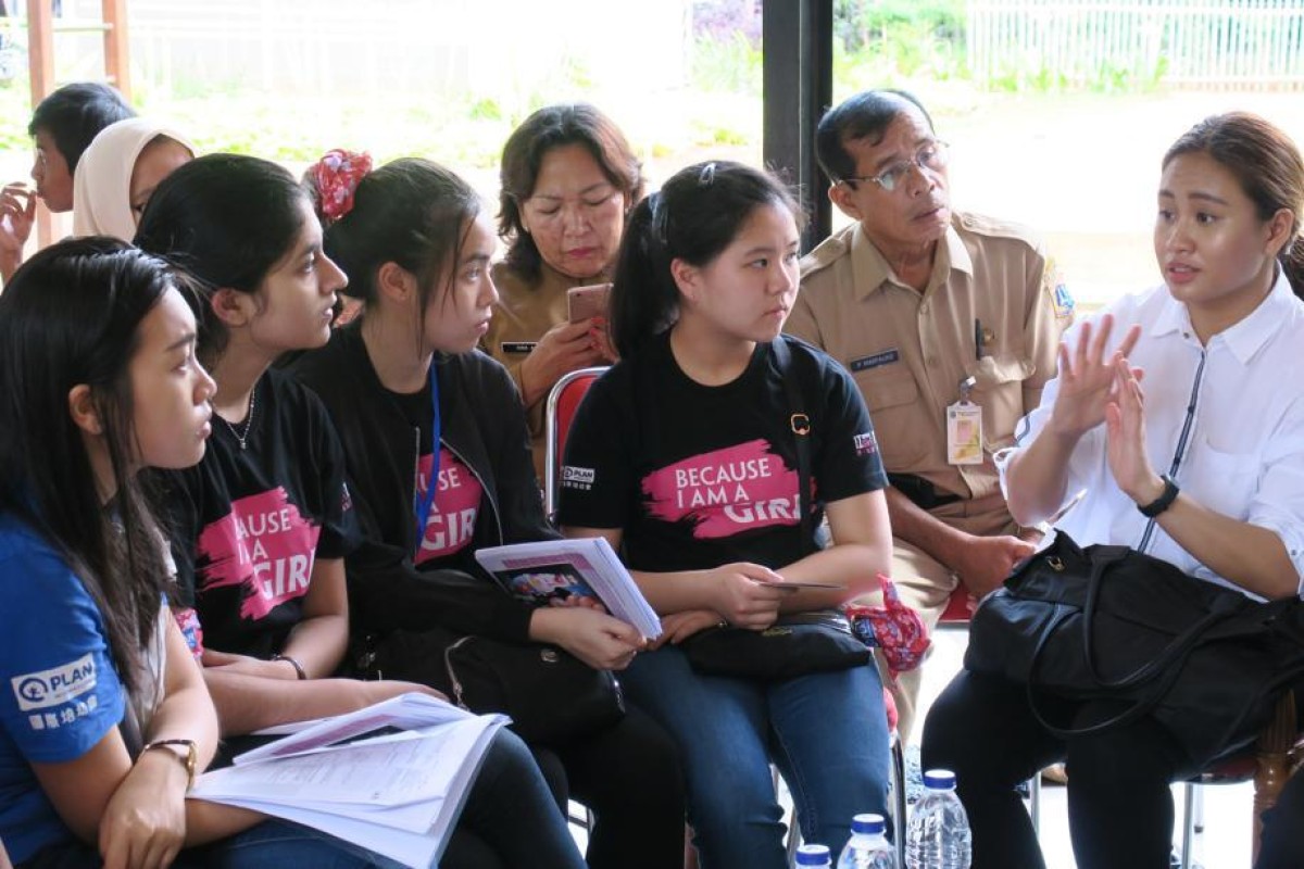 The Plan International event pushed participants to discuss tough topics.