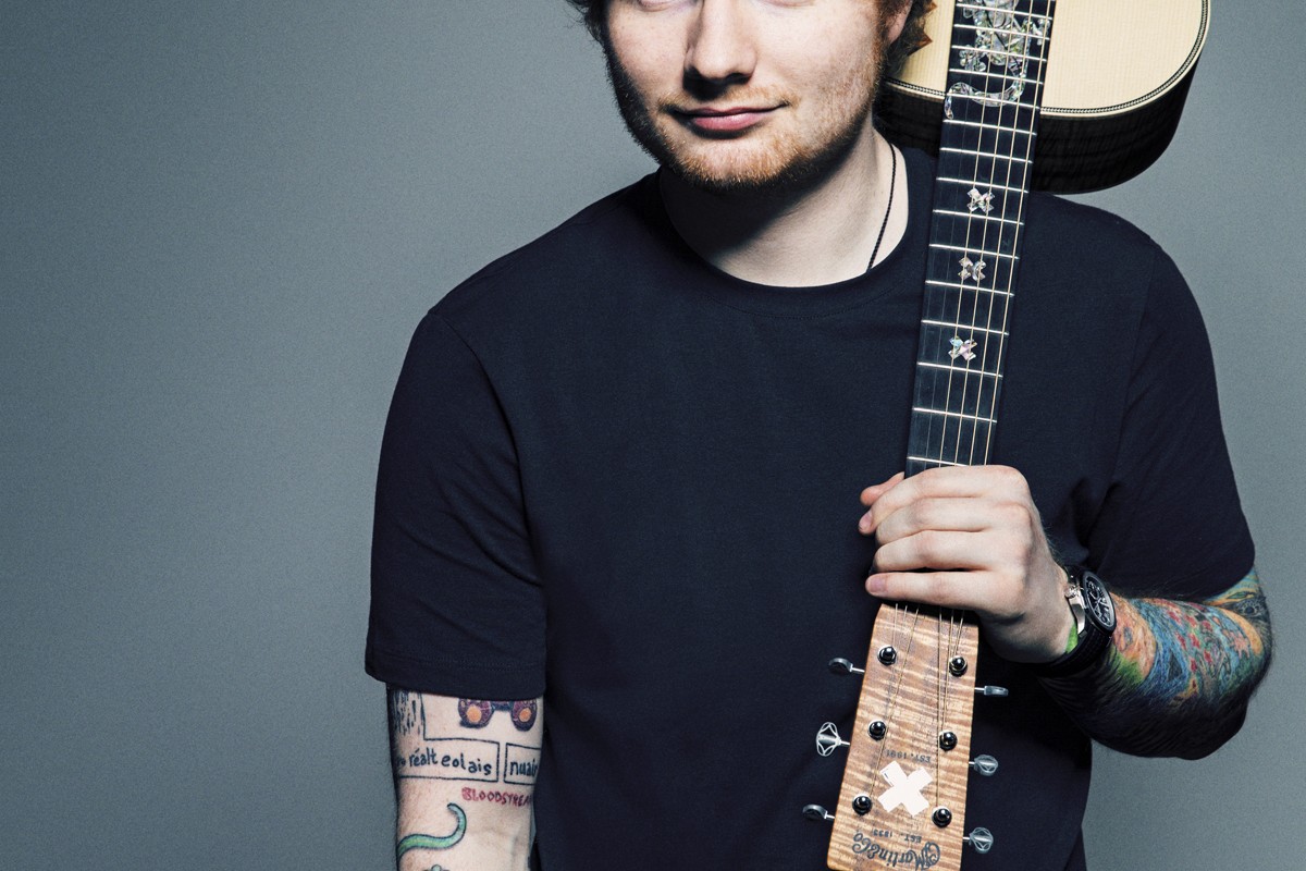 Ed Sheeran swings a mean guitar, but this time around there's more to it than just heartbreak.