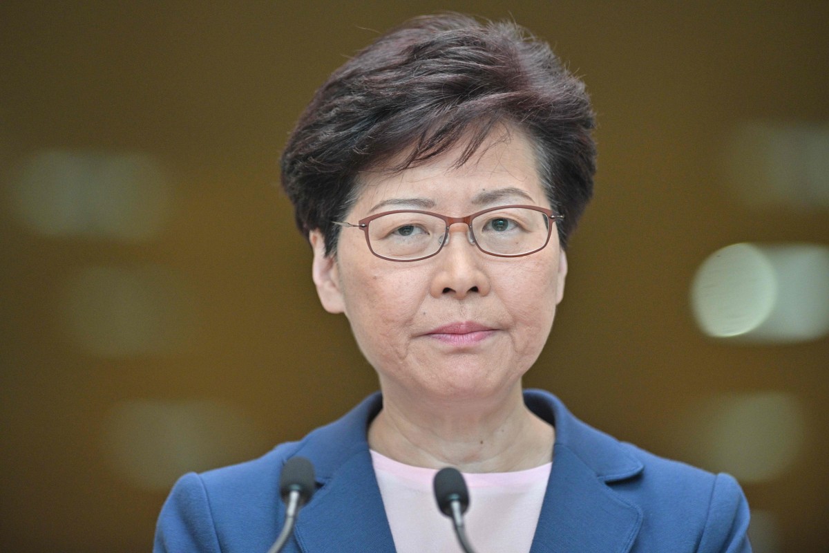 Chief Executive Carrie Lam has come under fire for her refusal to withdraw the extradition bill.