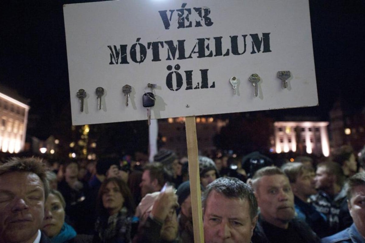 Iceland’s economy was hit after its banks collapsed in 2008.