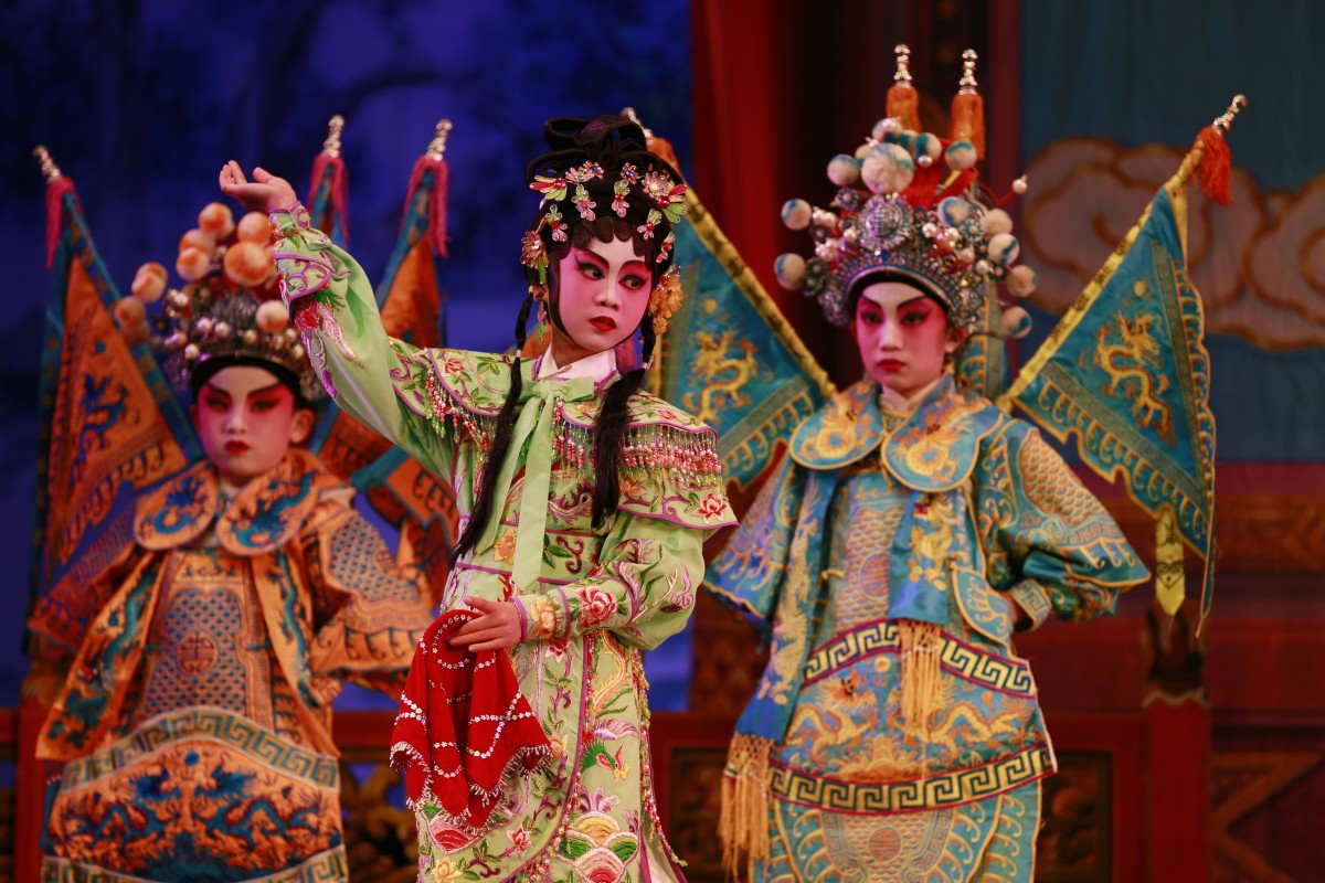 Cantonese opera is not yet forgotten.