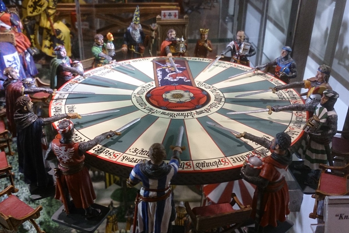 King Arthur and his Knights of the Round Table are just one of the themes you can choose at King & Country.