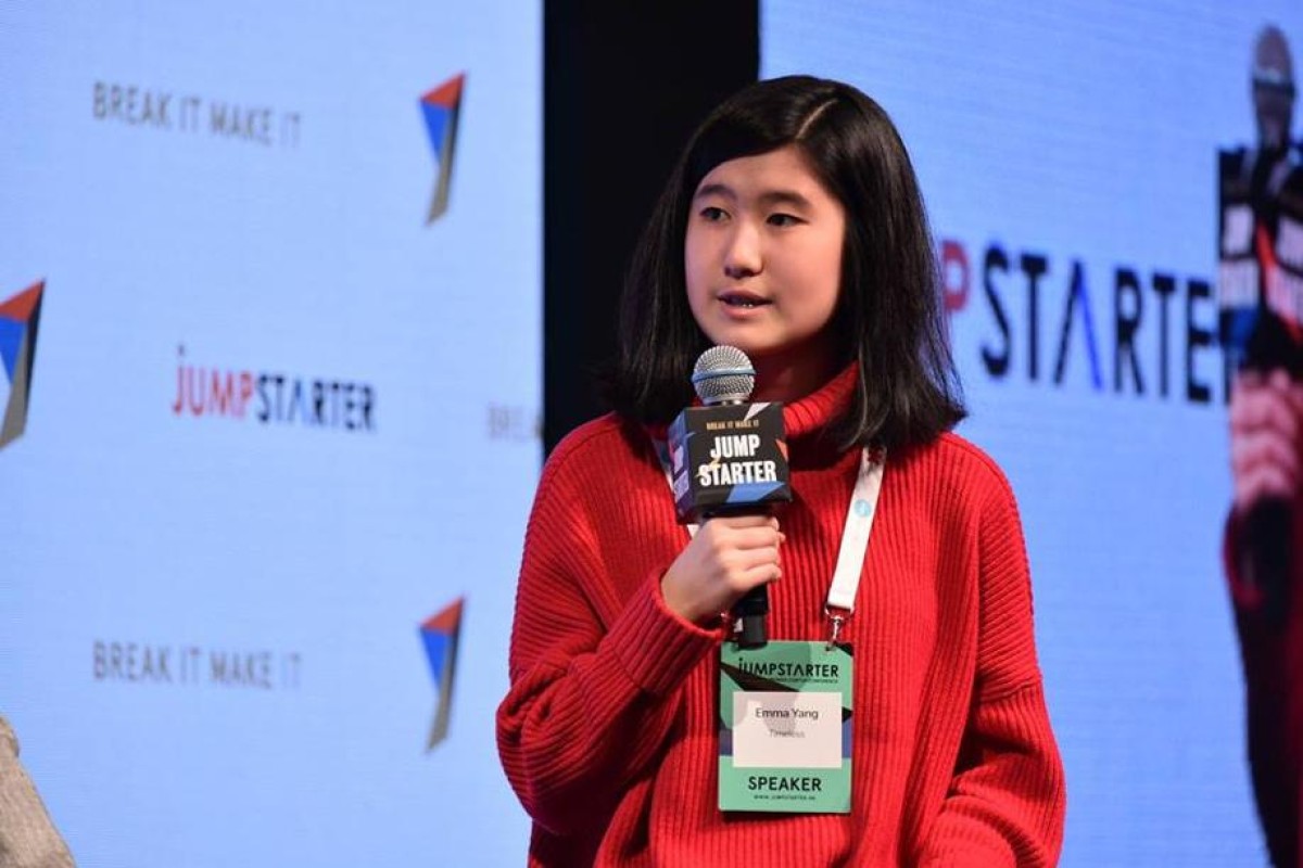 Emma first explored coding when she was six years old.