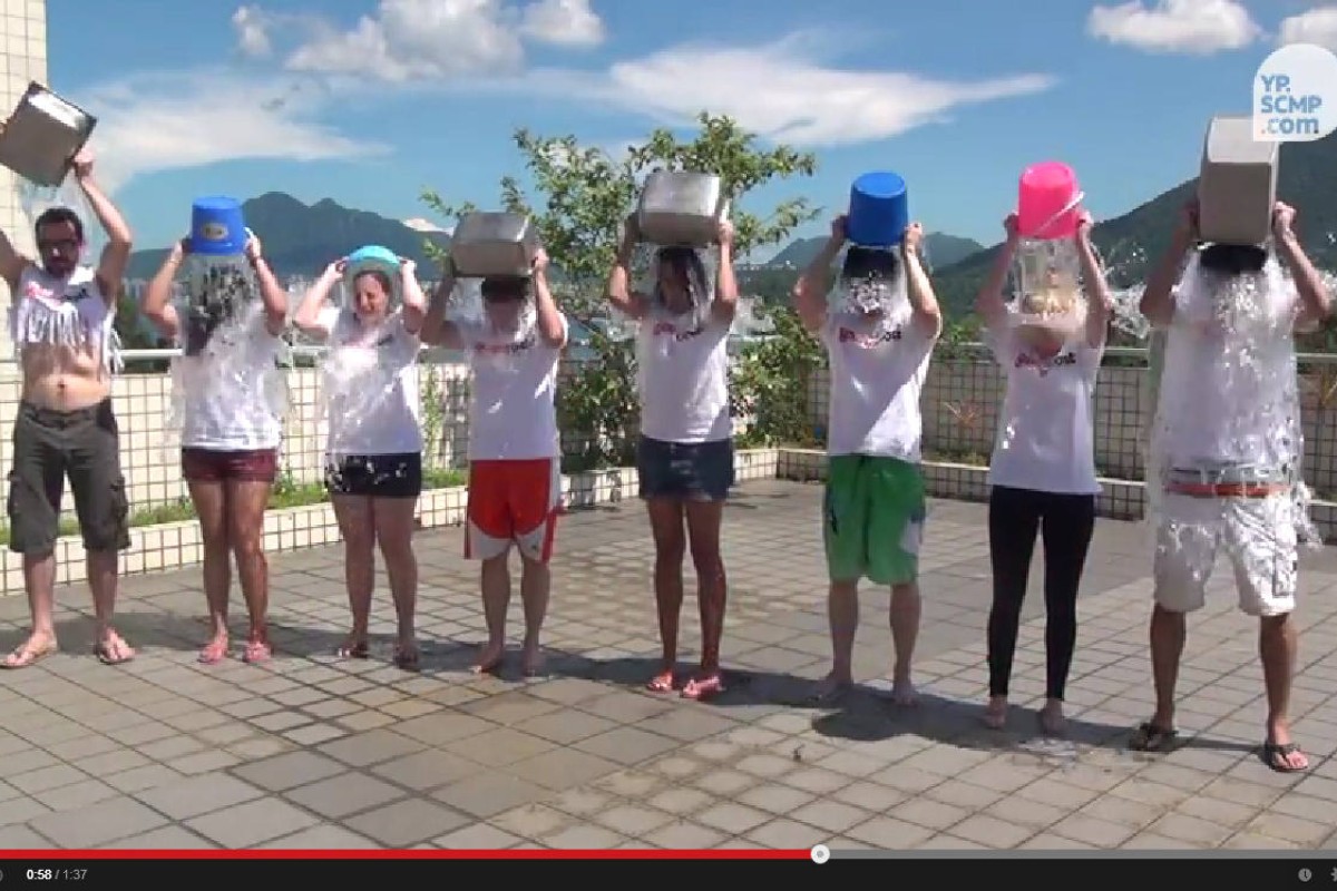 The YP team took on the ALS Ice Bucket Challenge too to raise money for the Hong Kong Neuro-Muscular Disease Association