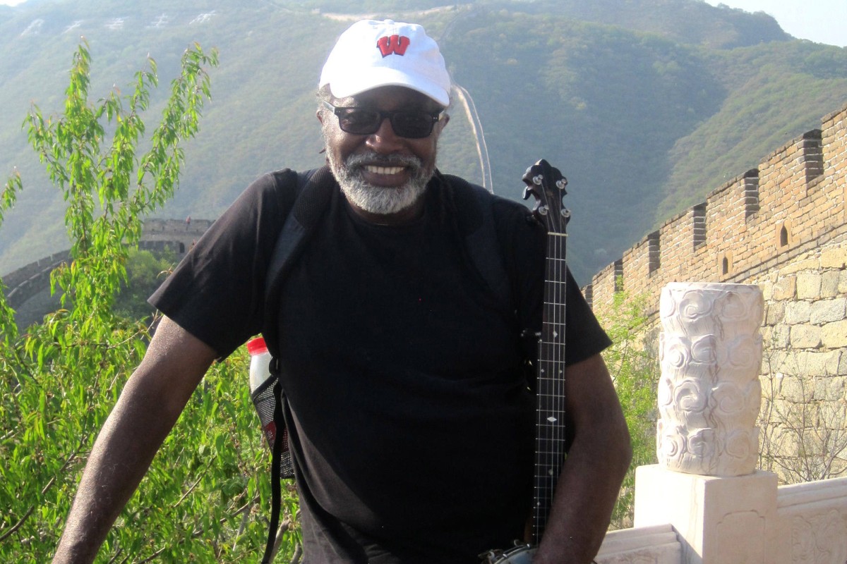 Dr John Francis on the Great Wall.