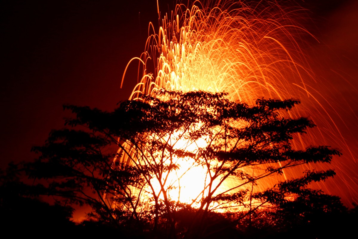 Kilauea in Hawaii has been erupting for 30 years. This latest eruption started on May 3.
