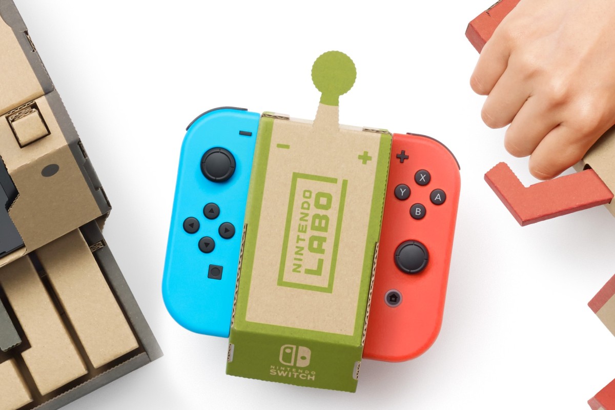 It may be made of cardboard, but the Labo is epic