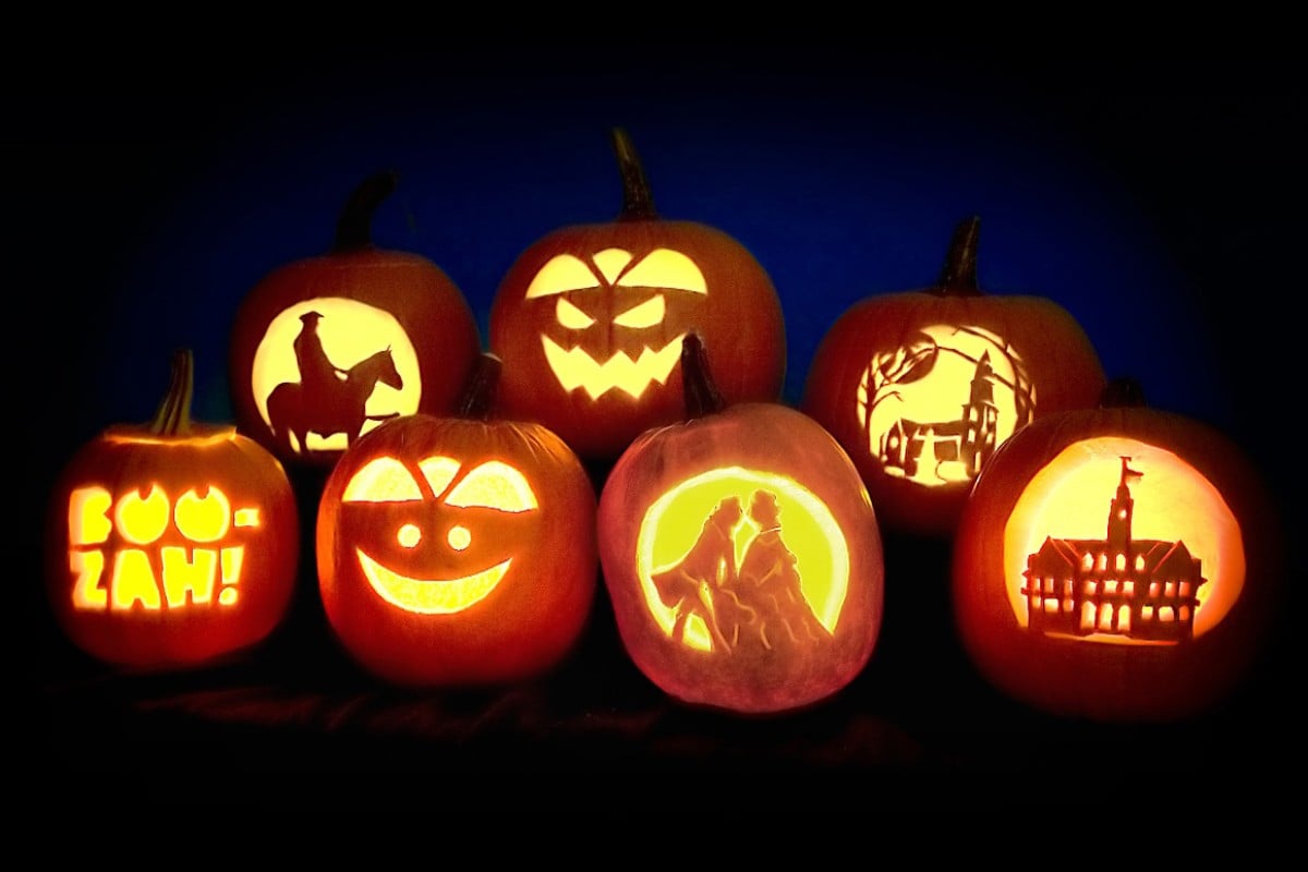 Most jack-o'-lanterns are now made with pumpkins but this wasn't always the case.