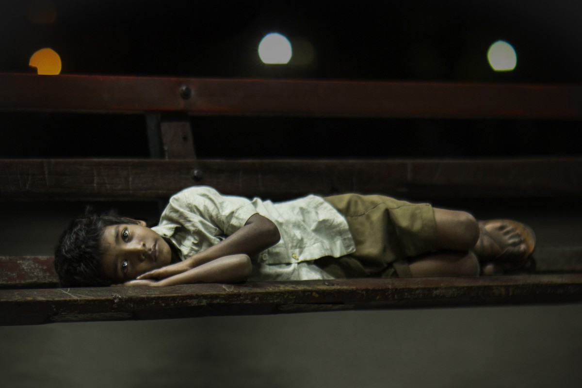 Newcomer Sunny Pawar was selected out of over 2,000 kids in India.