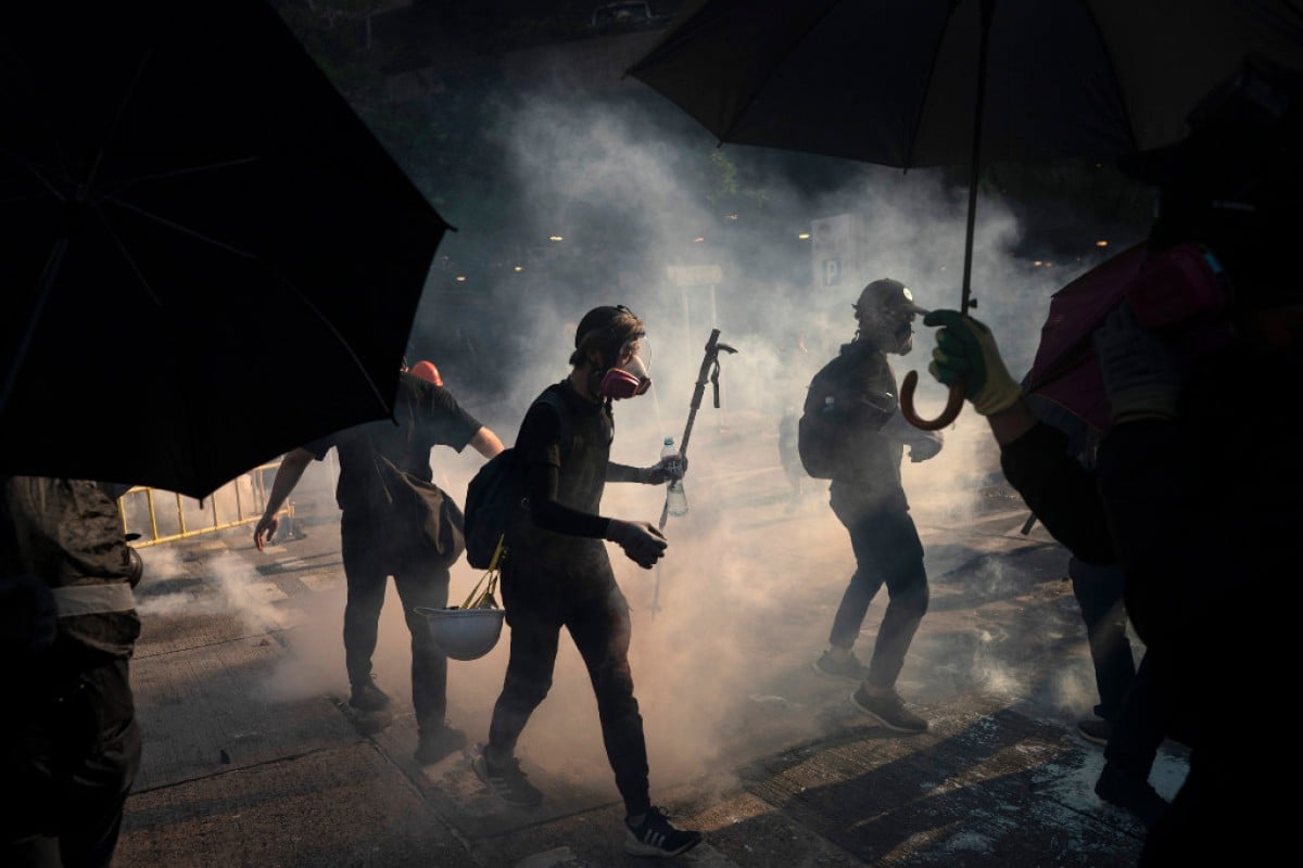 The National Day protests on October 1 saw the first protester shot by a live round in four months.