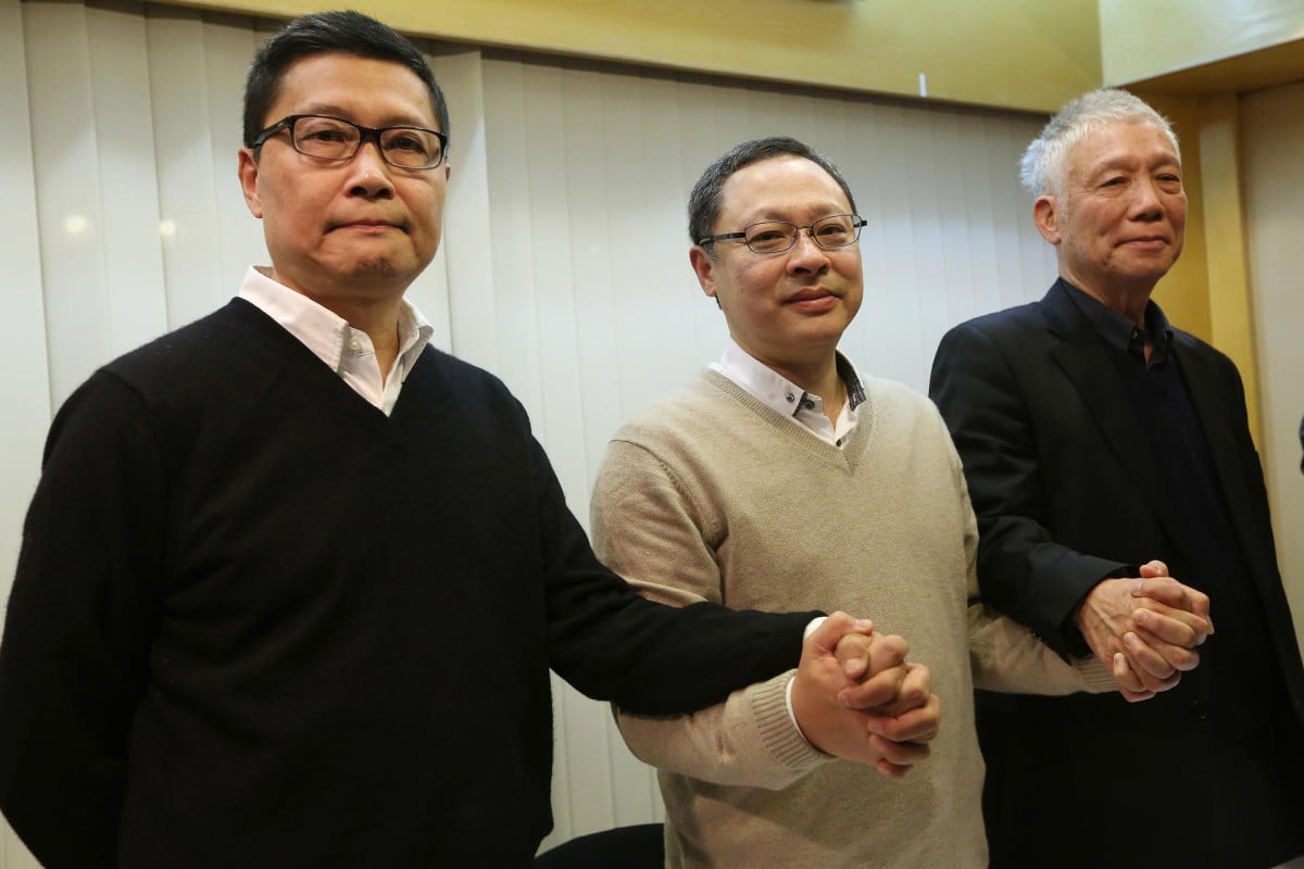 Occupy's leaders surrendered to the police yesterday.