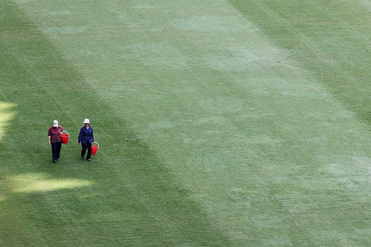 Hong Kong Stadium is still all-natural.