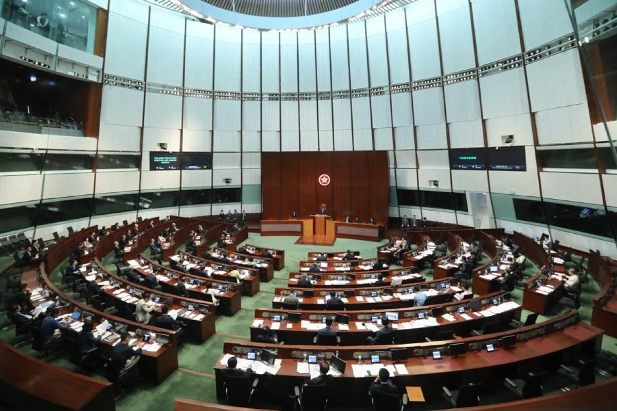 Hong Kong’s political parties try to make their voices heard in the Legislative Council.