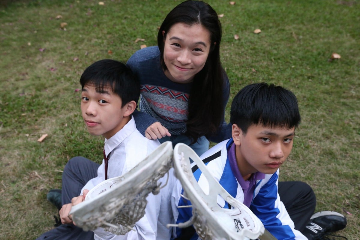 (From left) Oscar Leung, Kim Lau, and Wong Ka-shing have learned that sport can bring out the best in people.