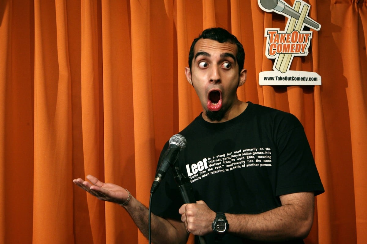 Vivek Mahbubani is already a legend at Hong Kong's wildly popular TakeOut Comedy Club.