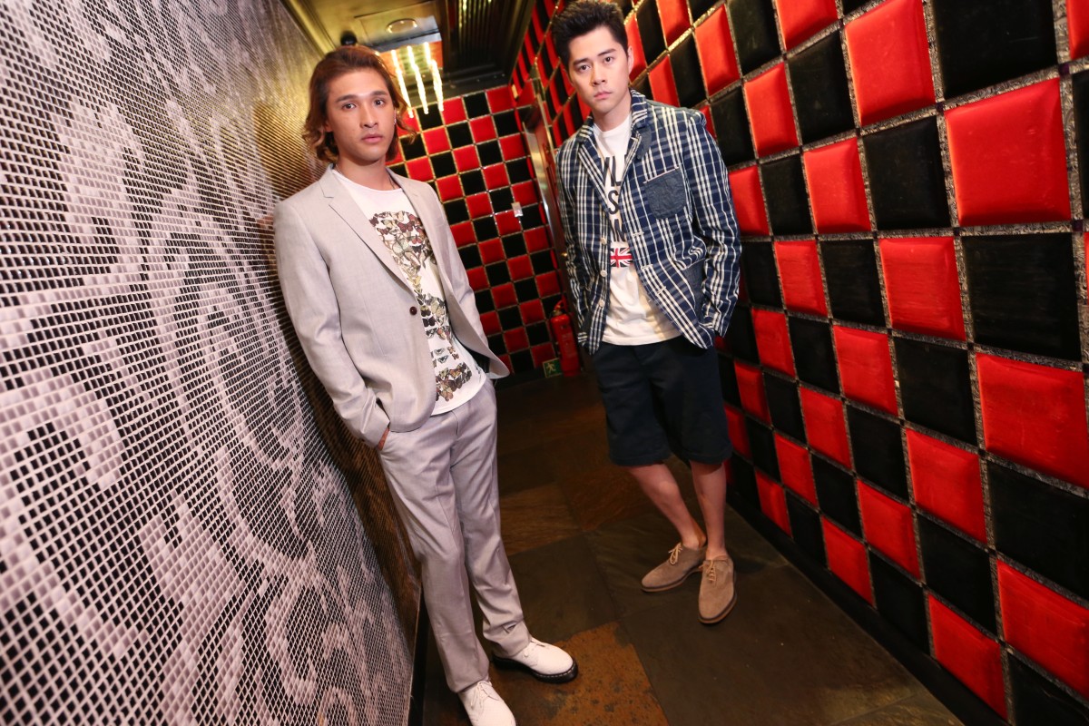 Shine's Wong You-nam (left) and Chui Tien-you