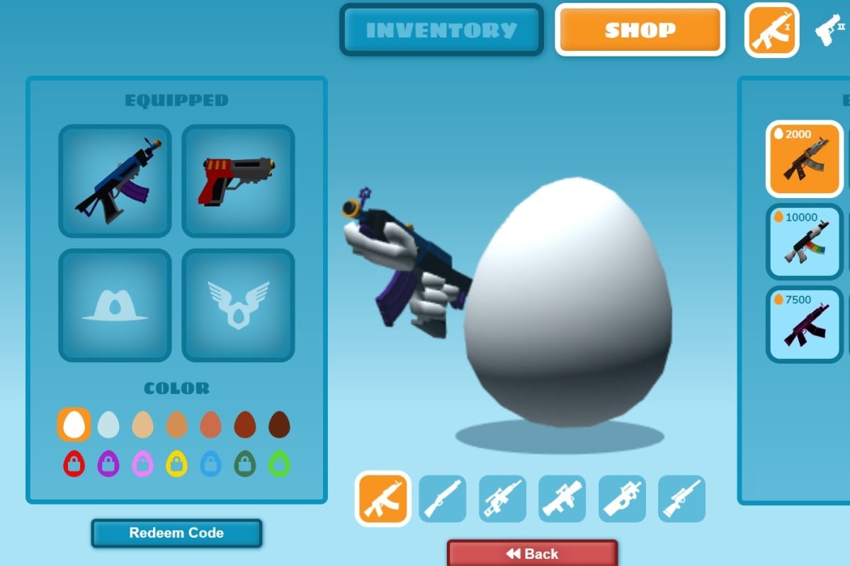 Top Shell Shockers Codes 2023 : Free Eggs, Skins & Guns