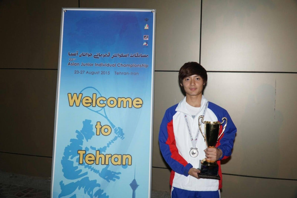 Lincoln at the Asian Junior Individual Championships in Tehran, Iran; Lincoln Chan Wui-ki also has a talent for badminton, but the lure of the air con was just too strong!