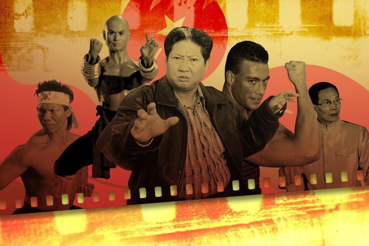 (L-R) Bolo Yeung, Gordon Liu, Sammo Hung, Jean-Claude Van Damme, and Lau Kar-leung are all martial arts masters on the big screen.