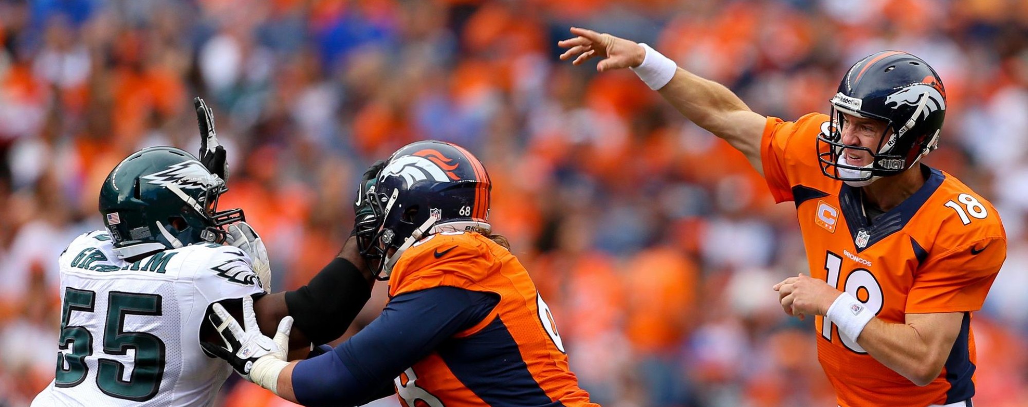 Peyton Manning sets Super Bowl record for completions in Broncos blowout  loss 