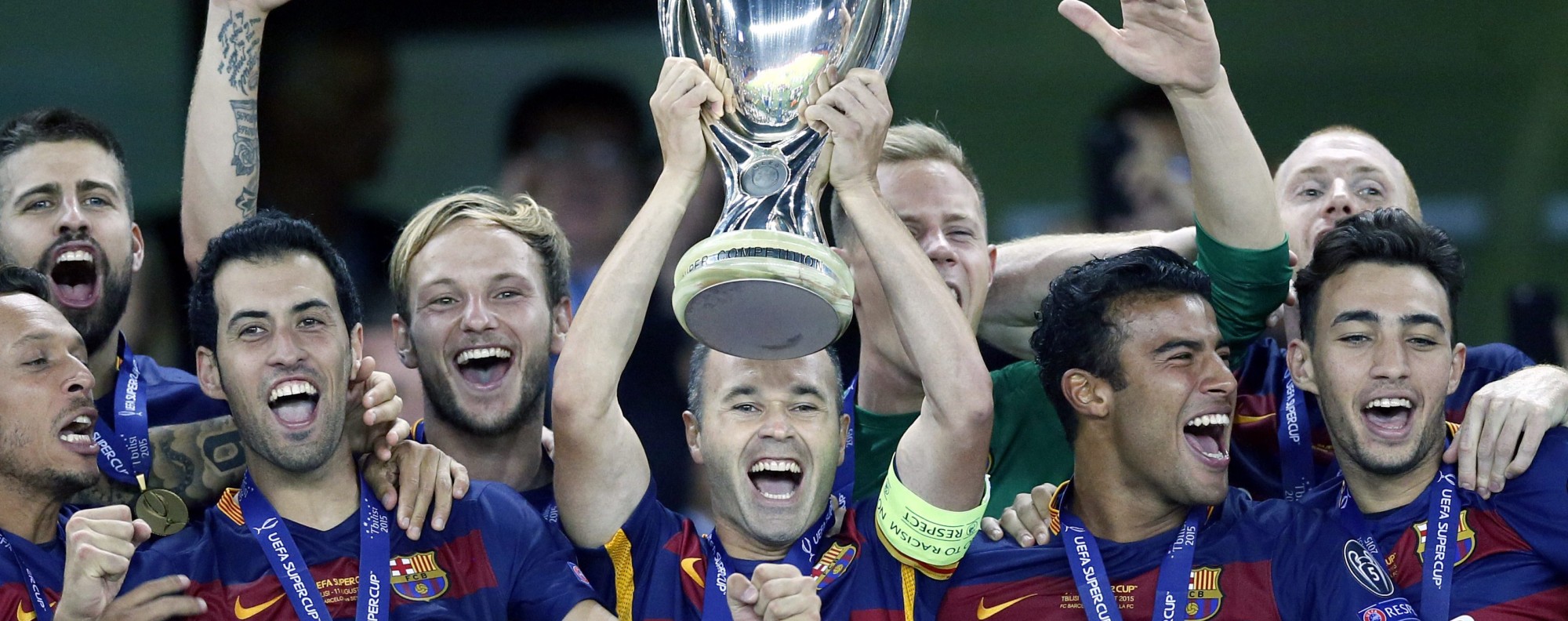 Lionel Messi stars as Barcelona edge pulsating Uefa Super Cup tie