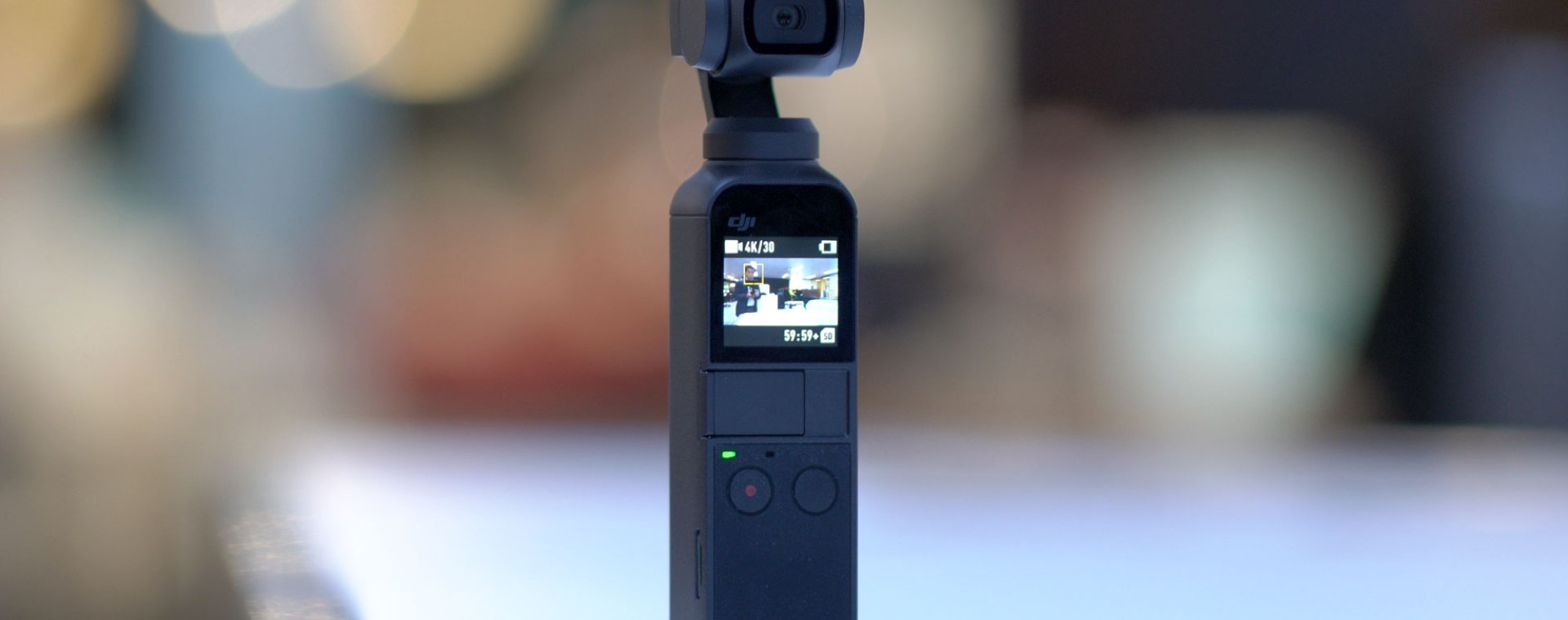 The DJI Osmo Pocket is awesome for my baby hands and tiny handbag