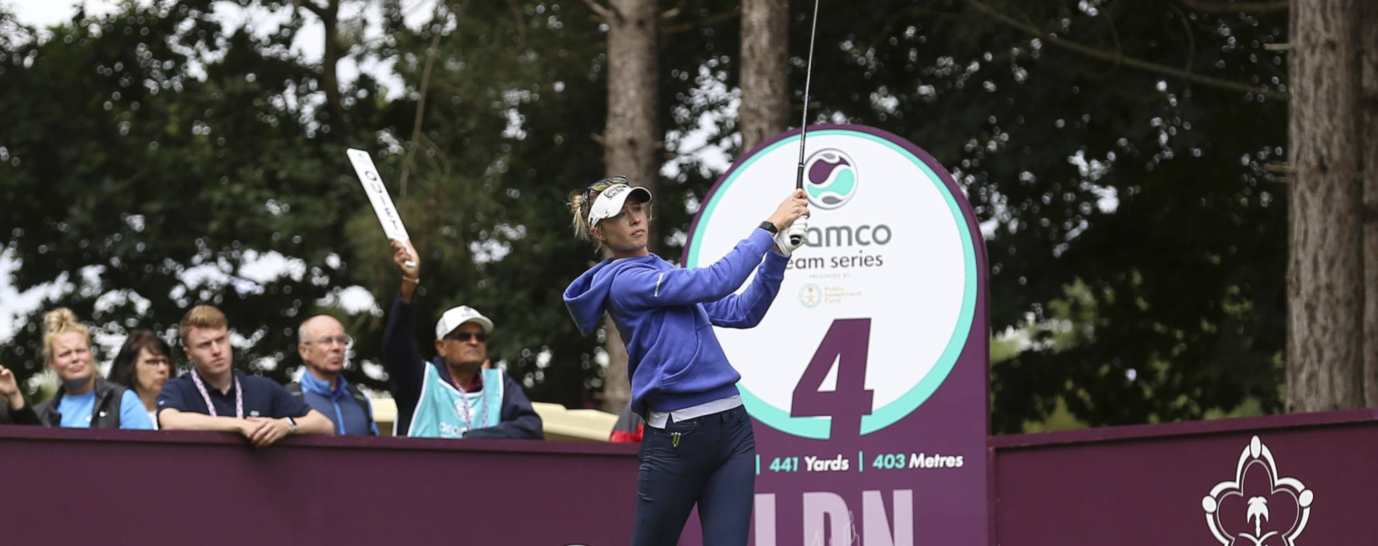 Nelly Korda wins at Centurion Club in London for her third LET title