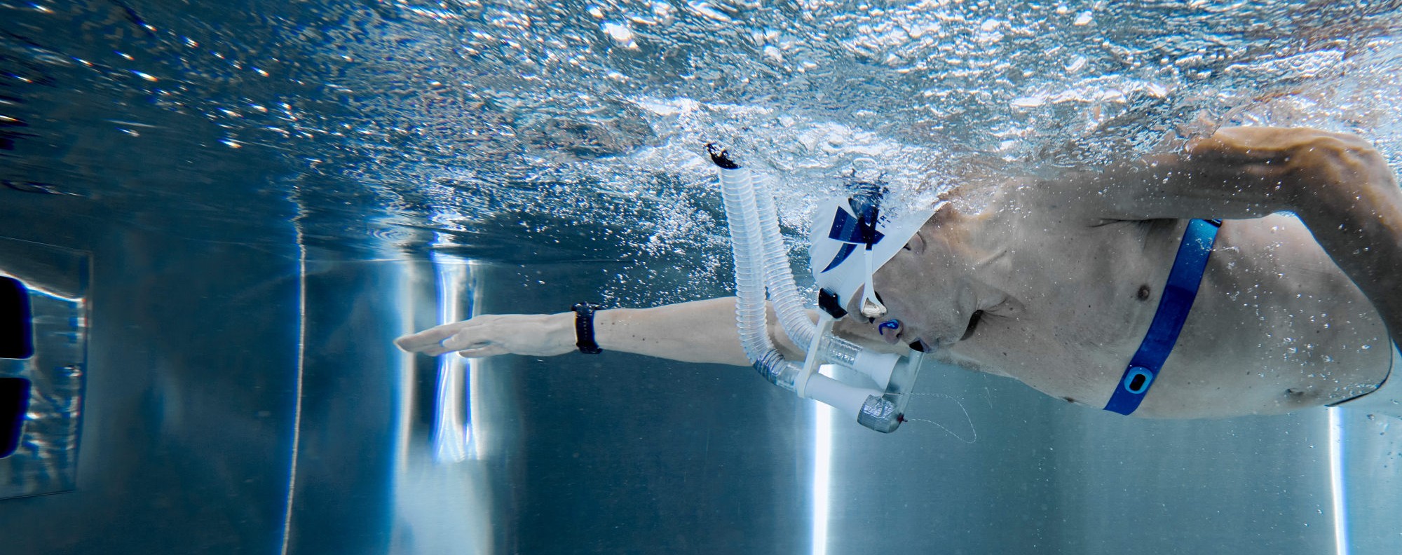 Huawei watch top gt swimming pool