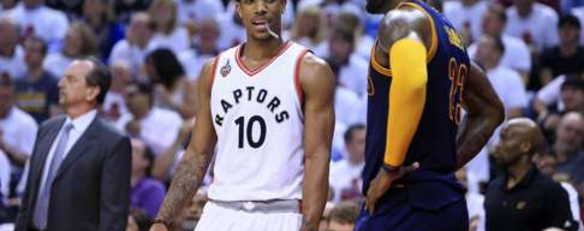 All square Kyle Lowry and DeMar DeRozan lead Raptors to 105 99