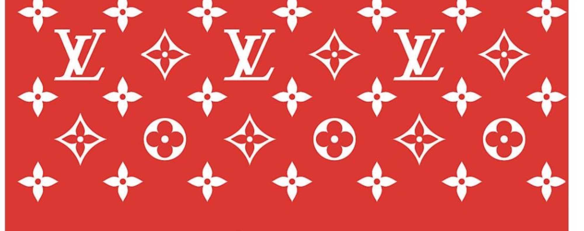 Wallpaper Supreme, Louis Vuitton, Handbag, Text, Red, Background