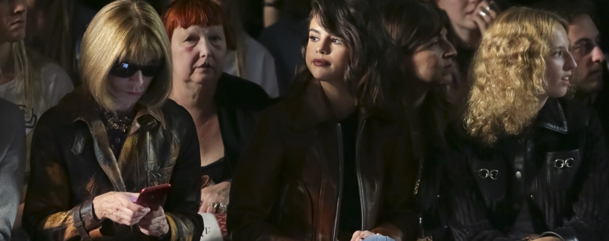 The Dictator | Selena Gomez's 2017 AMAs biker mini dress: where to find it  | South China Morning Post